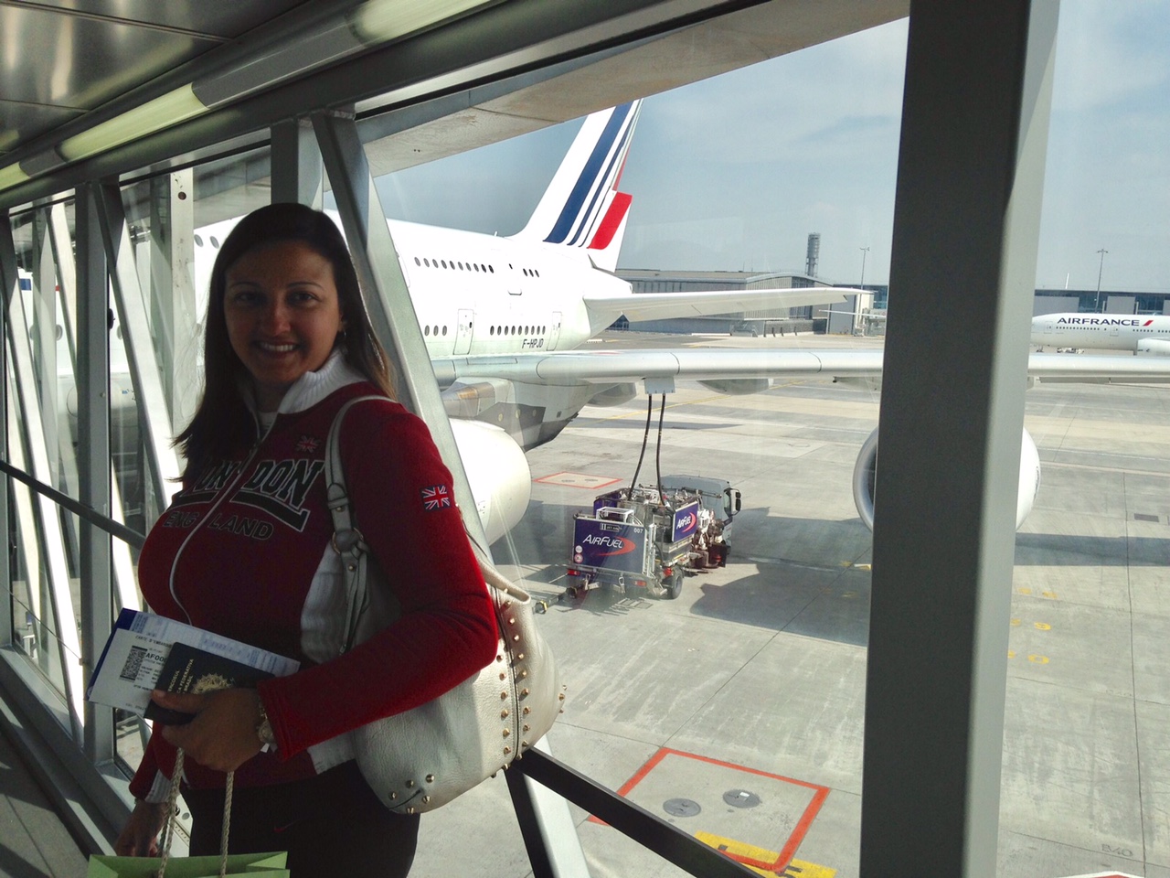 Embarque super rápido no aeroporto Charles de Gaulle em Paris. Foto: AMF / Blog Tirando Férias